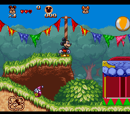 Great Circus Mystery Starring Mickey & Minnie, The (Europe) In game screenshot